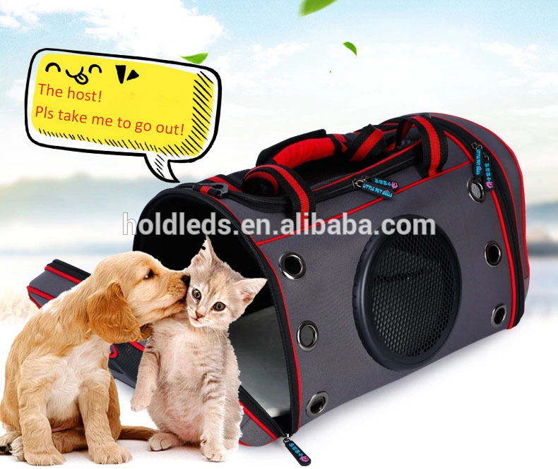 High Quality Wholesale Fashion Breathable Foldable Portable Sling Handbag Space Capsule Bag Soft Pet Carrier For Dog Cat