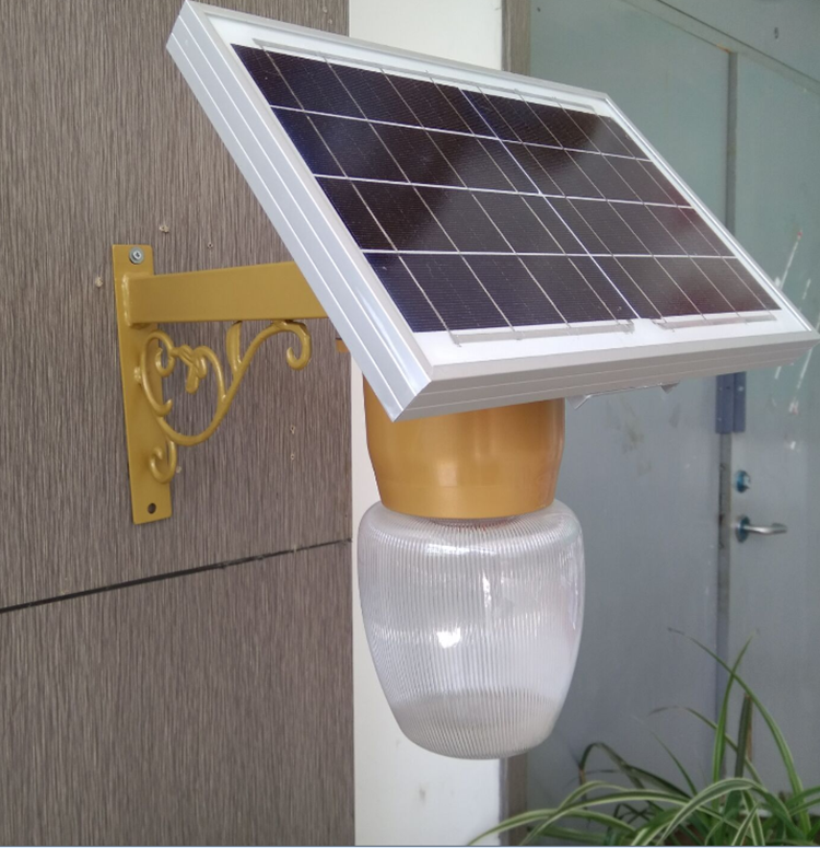 5W easy installation well design cheap outdoor solar wall light