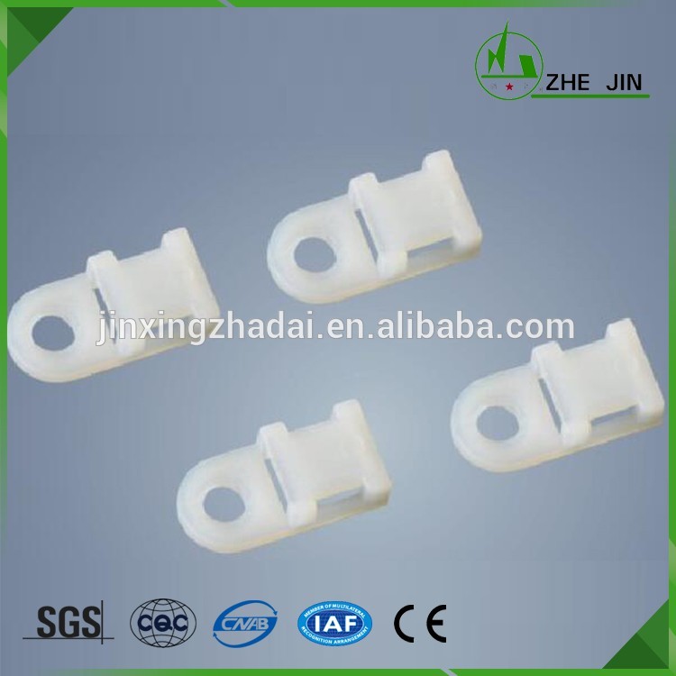 Certificated Saddle Type Cable Tie Mounts Factory Direct