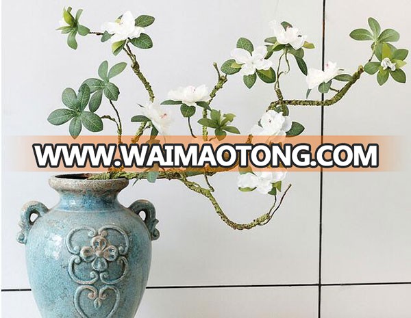 Wholesale 10 heads artificial azalea flower for home decoration