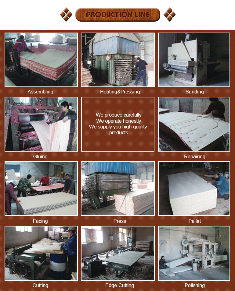 furniture grade commercial okoume plywood