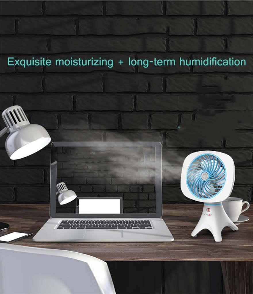 electric mini fan Spray Fan Cooling Table Rechargeable Portable Air Conditioner For Outdoor, Office And Student Residences