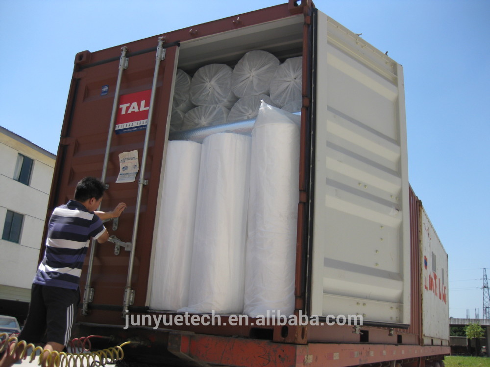 Anti-flaming Foil double side Bubble Foam Insulation Material