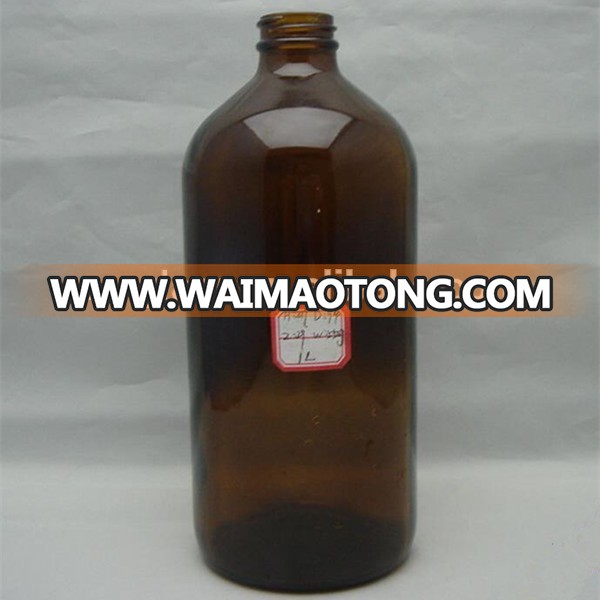 16oz 500ml amber boston bottle with bakelite cap