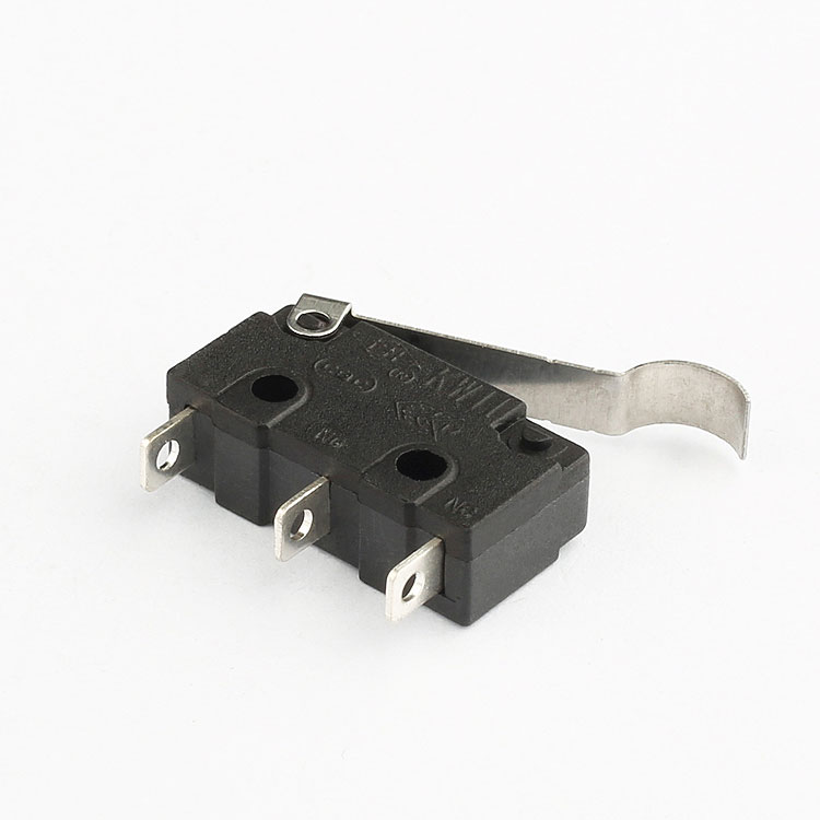 hot sale china professional factory  t125 5e4 Black micro switch for cabinet lock