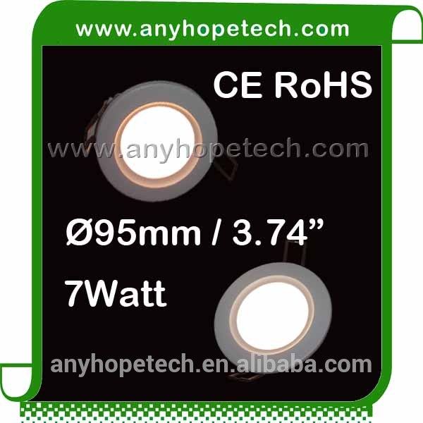 High efficiency 340lm battery backup led emergency ceiling light with CE RoHS Certification