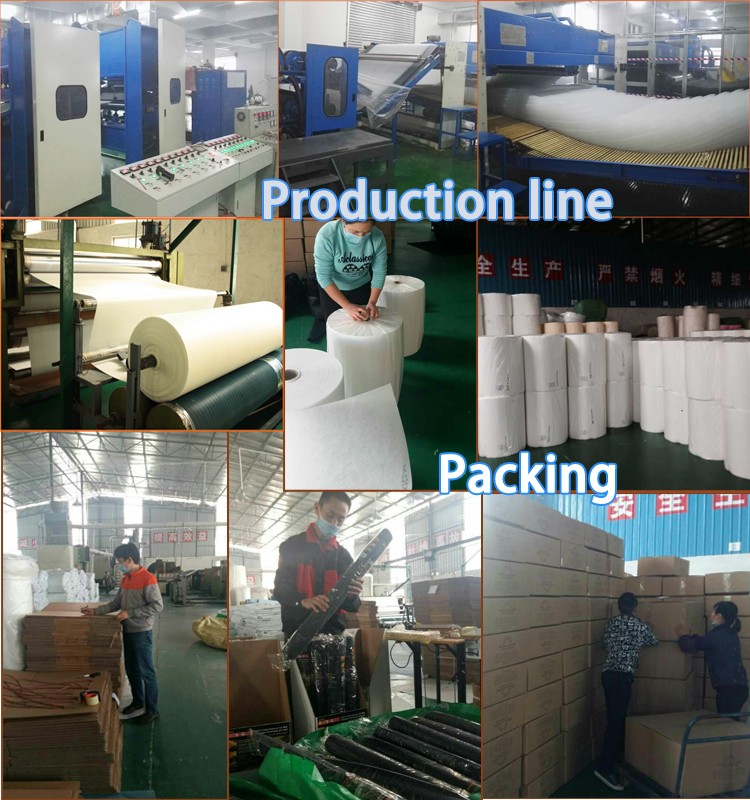 Hot Selling Different Sizes White Rolling PP Filter Paper producer in China