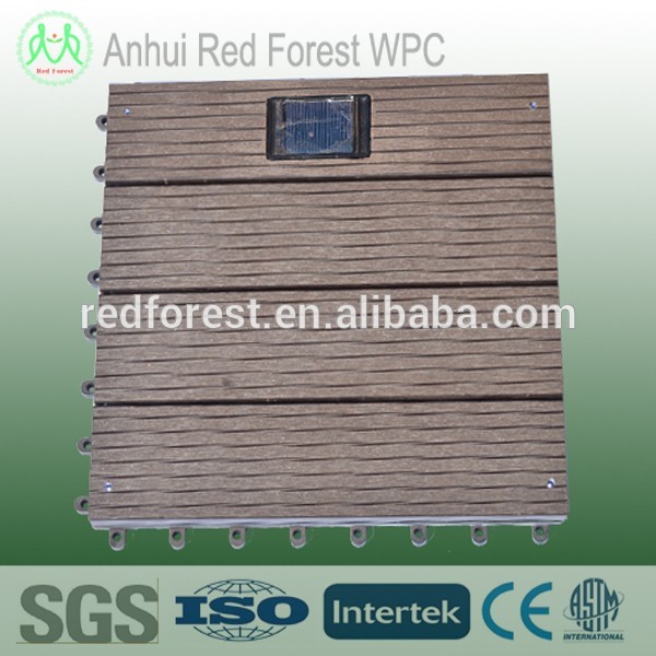 wpc wood plastic composite design tiles/nice design files