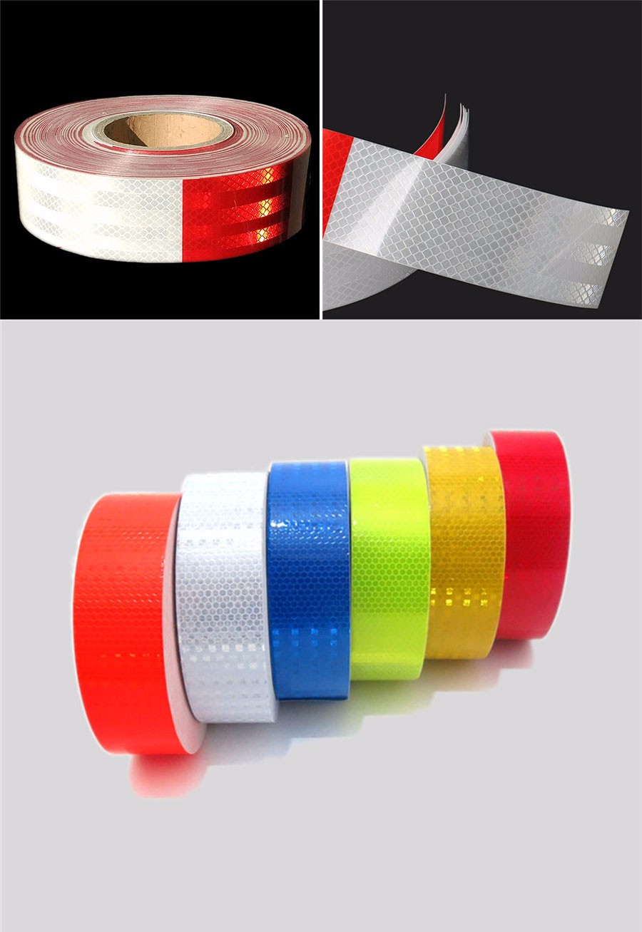 Hot Sale Reflective Type Truck Tape Yellow And Red