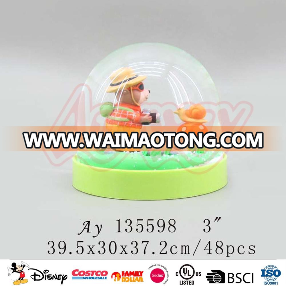 Brand new skiing player snow globe souvenir gifts