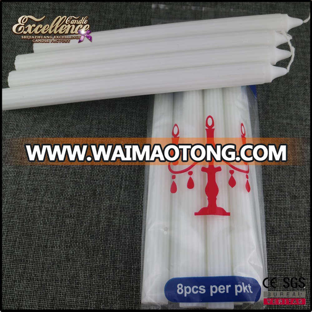 African market factory manufactured plastic bag white stick candle