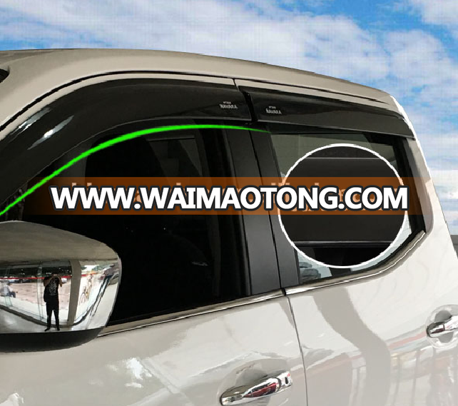 Auto accessories window visor Injection model for 2015 NAVARA NP300