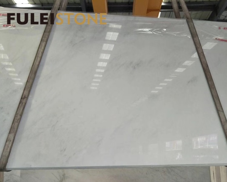 East White Marble Slab China Natural Stone Oriental White Marble was named china Statuario Venato