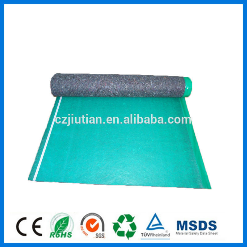 Moisture-Proof Felt Flooring Underlayment With Plastic Foil