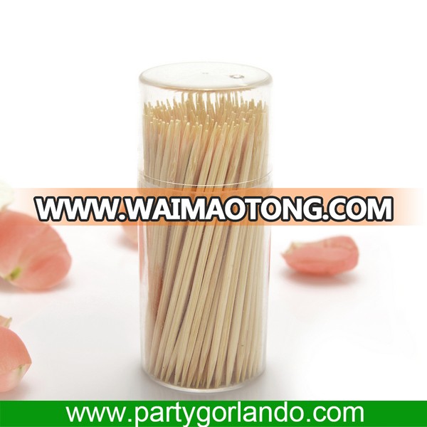 65mm discount cup packed bamboo toothpicks