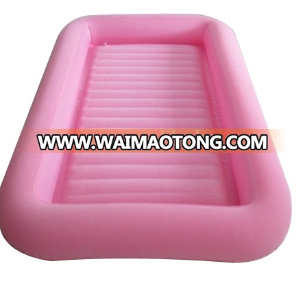 Inflatable Single bed Kid Size Air Mattress with sides airbed mattress