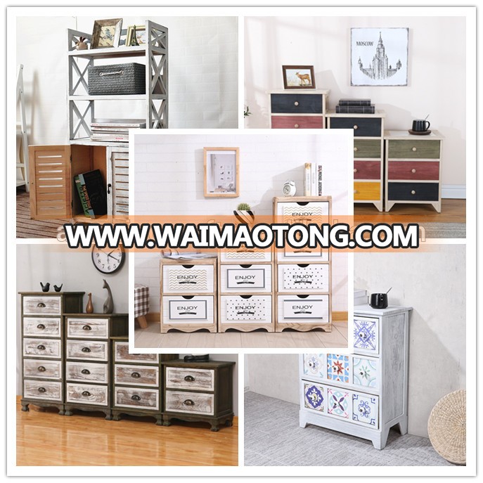 Home Storage Wood Cabinet with Ironing Board