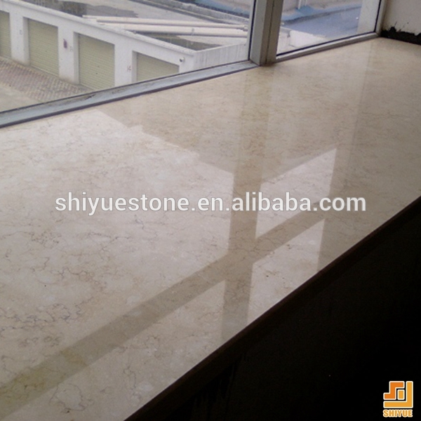 Hot Selling cream sunny Beige natural stone tavera beige marble slabs