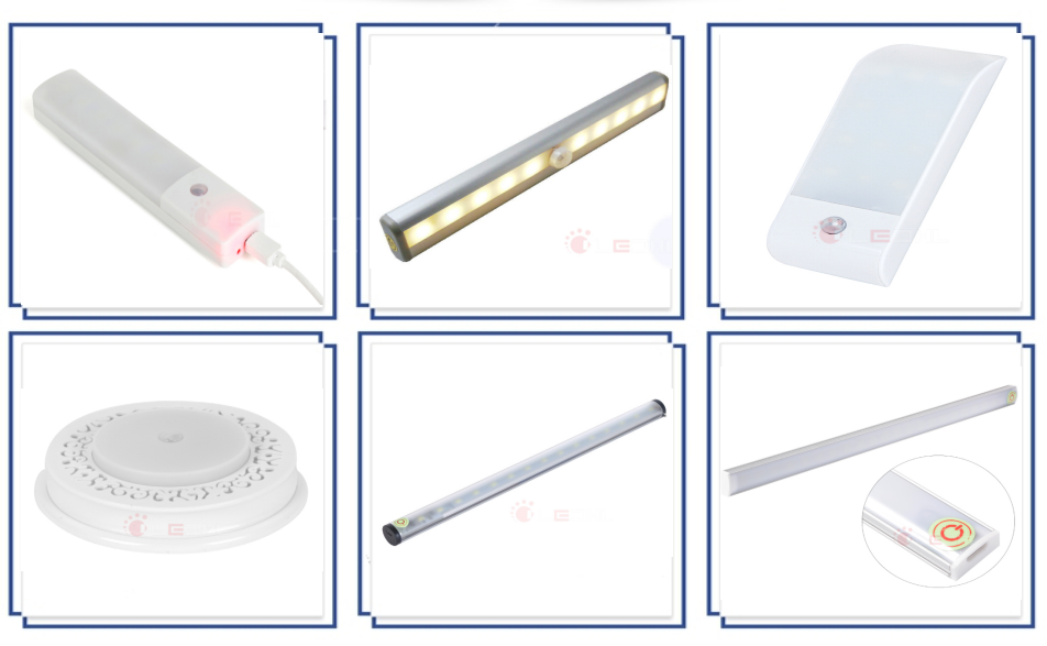 Led cabinet light with sensor switch, dimmable Sensor Touch LED Bar Light