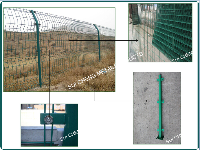 Guangzhou factory cheap pvc fence/cheap metal fence panels(easy assemble)