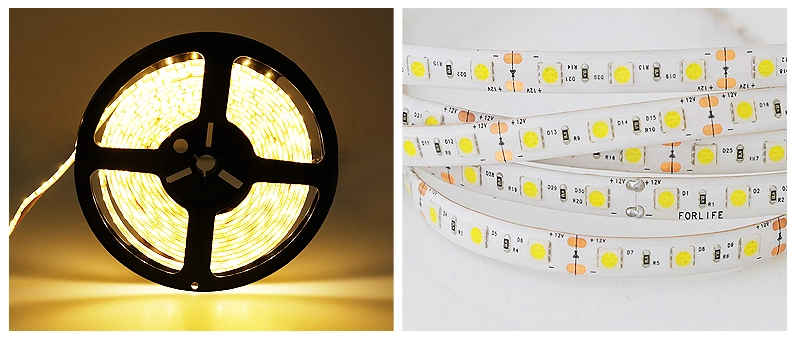 Waterproof multicolor led strip light IP68