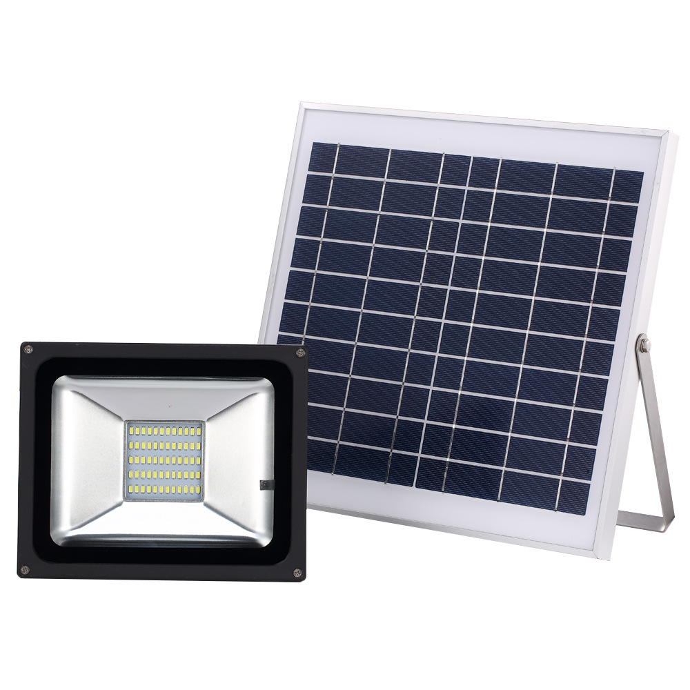 Waterproof 30w 50w Solar panel led light , solar led powered flood lights outdoor for Home, Garden ,Pool