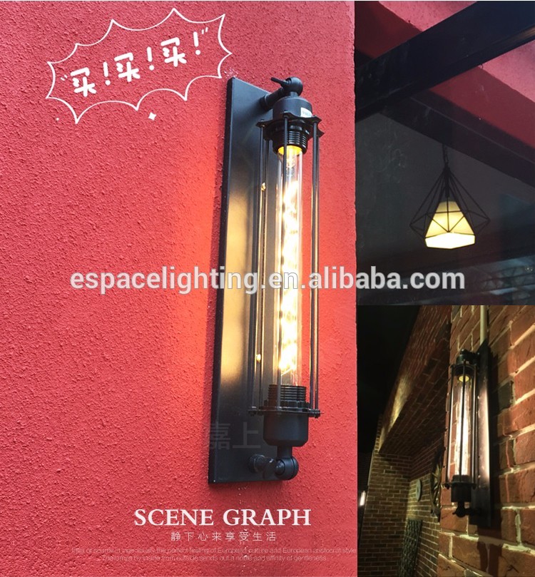 Hot Sell Design Vintage Wall Light Industrial Wall Lamp For Edison Bulbs