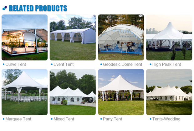 Yuehong professional hangar tent curve tent for sale