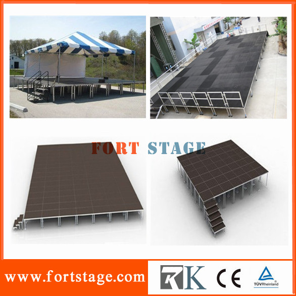 2014 portable dj stage made in china Fortstage