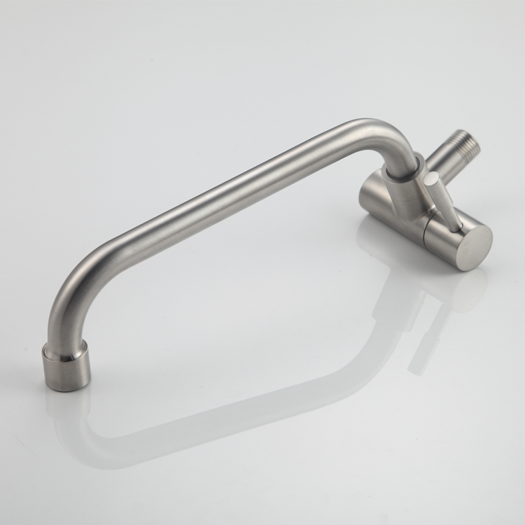 Chinese factory stainless steel wall in kitchen sink faucets