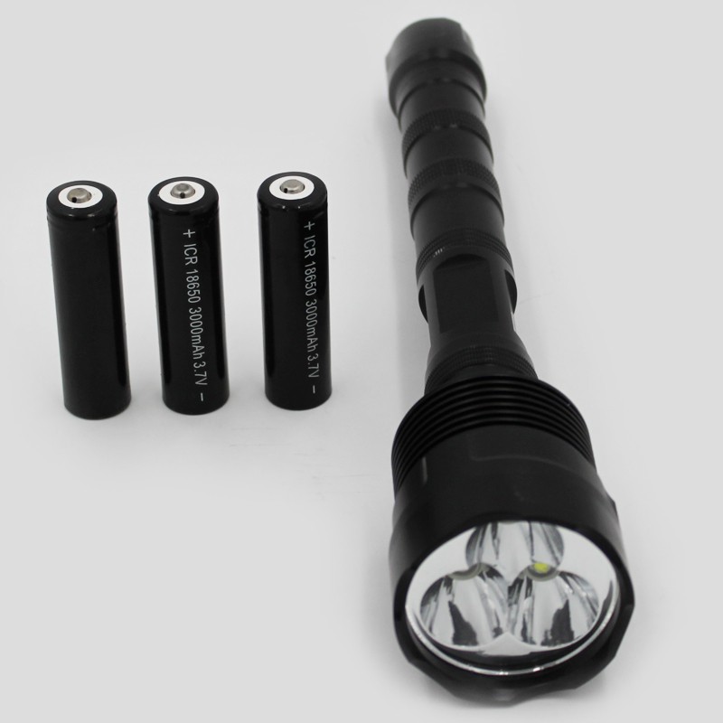 New Arrival most Power 3000 Lumens XML T6 rechargeable flash light torch with 5-Modes