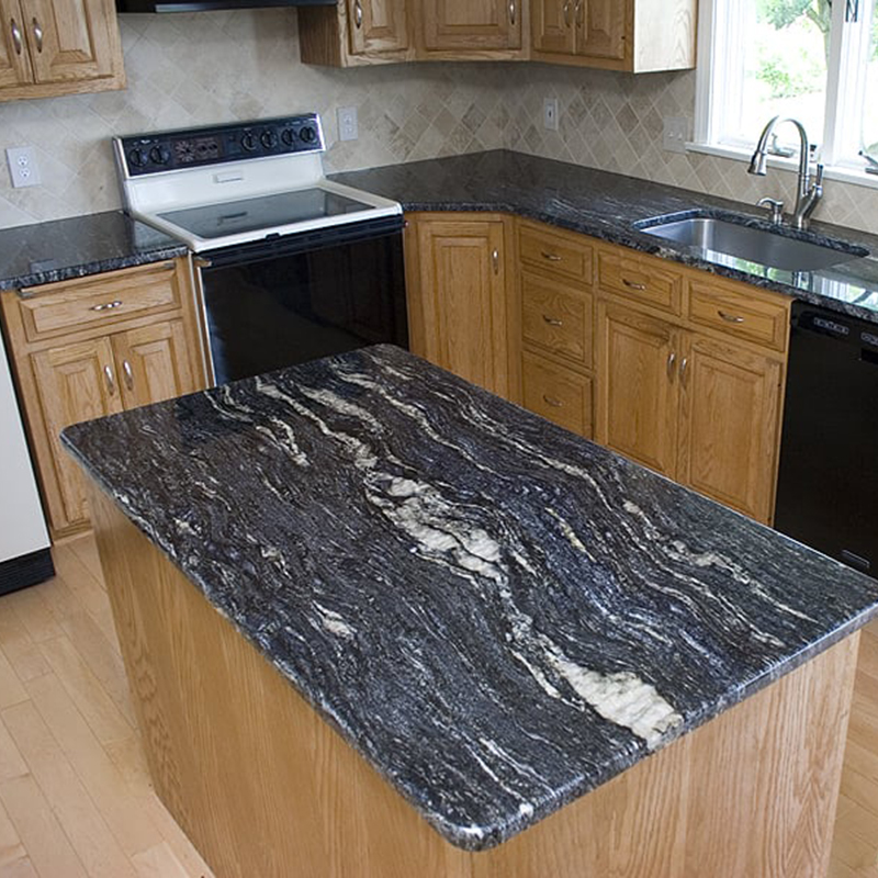 Cosmic Black Granite Countertops