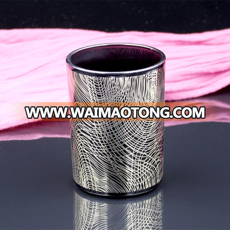 BOYE luxury hot stamping home decoration candle jar