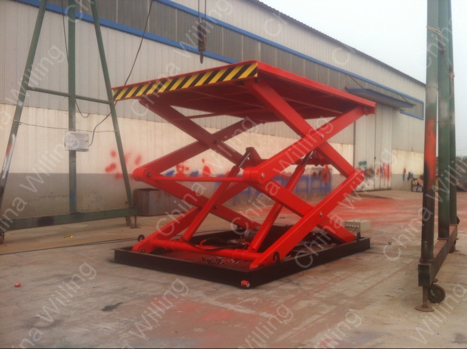 Heavy duty folding tables scissor lift table