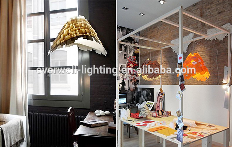 wood  decorative pendant lamp