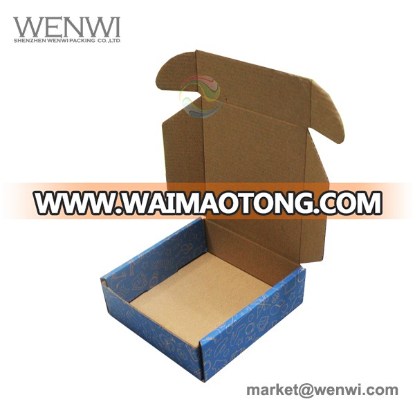 Manufacturer Recycled Square Corrugated Brown Kraft Paper Soap Boxes