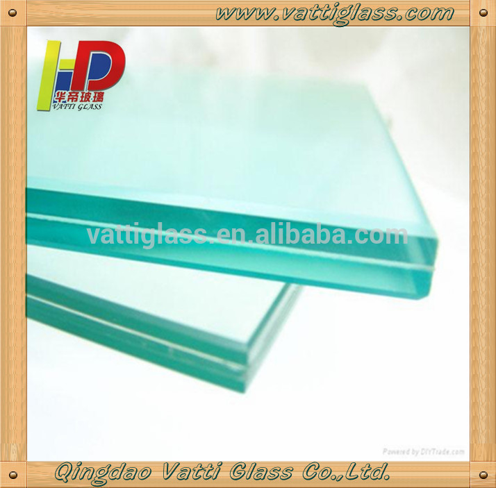 Decorative PVB Film Frost Laminated Glass For Sale 6mm Thickness