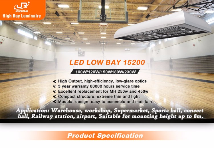 High quality & High Efficiency IP65 100W LED Low Bay Light