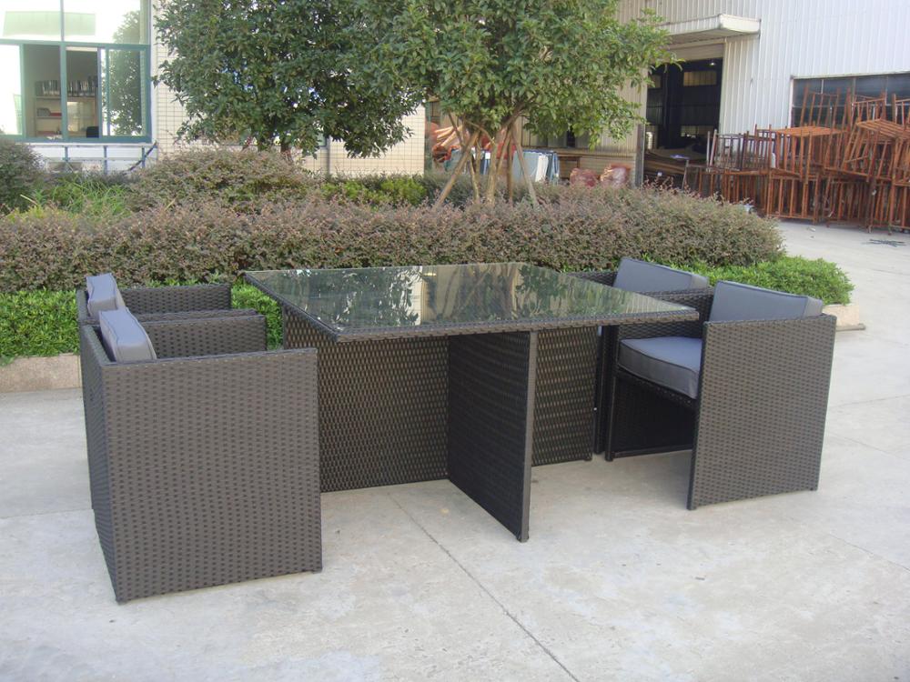 Modern Outdoor rattan furniture rattan pub club set