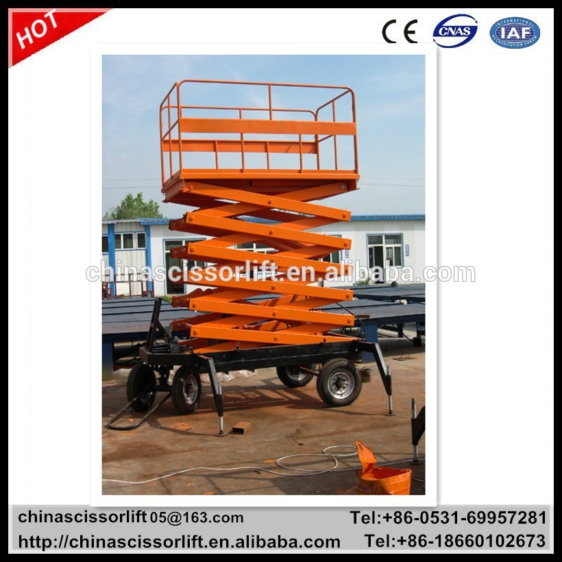 4-20M Mobile small electric man lift