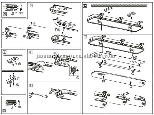 100w led street light ip 65