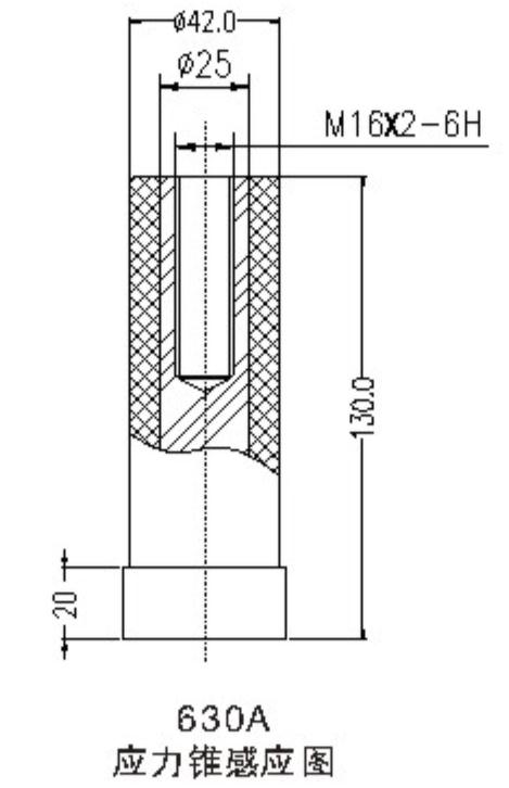 10kv plug-in lightning arrester core of cable accessories