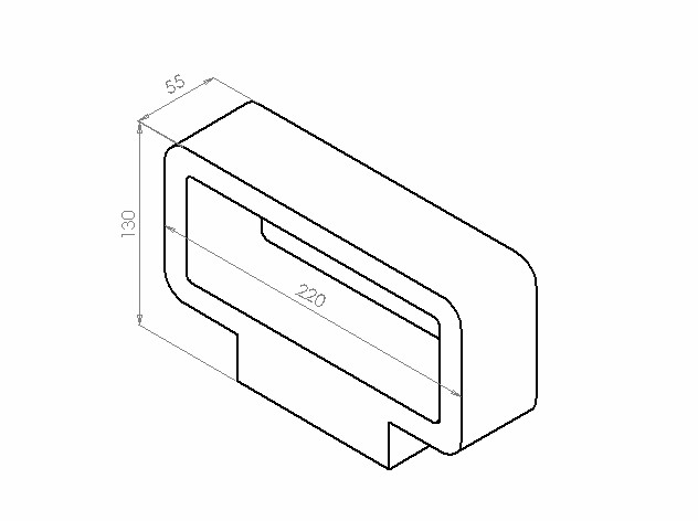 [BYW7006] Radial LED Up Down Light Wall Outdoor