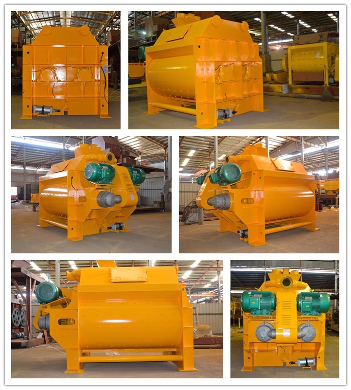 New JS2000 Twin shaft 2 yard Concrete Mixer for sale