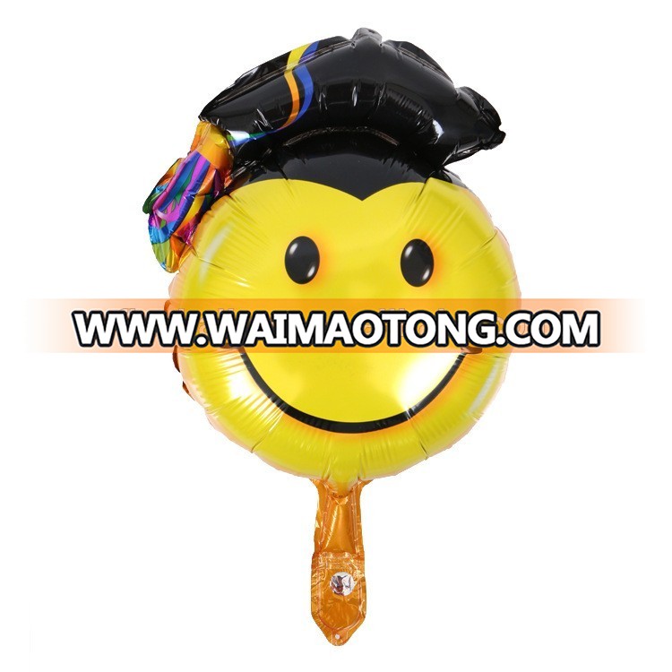 Goodluck Graduation party decoration helium mylar balloon