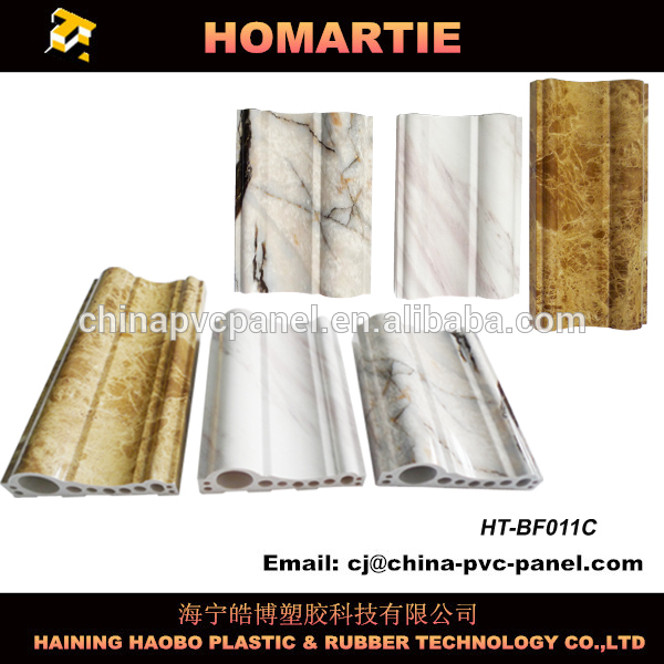 PVC marble stone moulding profile