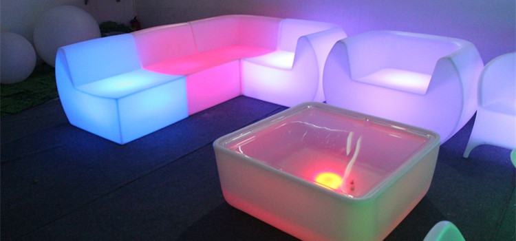 Led Frniture Led Glowing Bar Counter for Hotel and Club