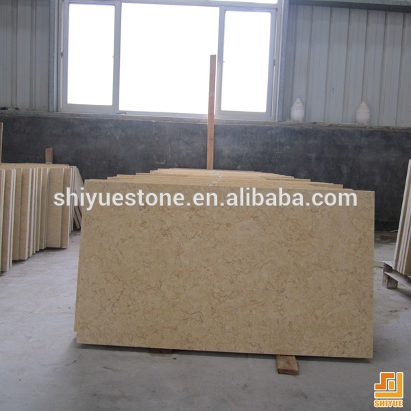 Egypt Cream Beige Galala Sunny Beige cream marble Tiles from China