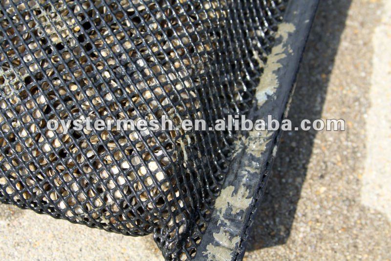 PLASTIC HDPE OYSTER BAG,Square oyster mesh bag,Oyster mesh