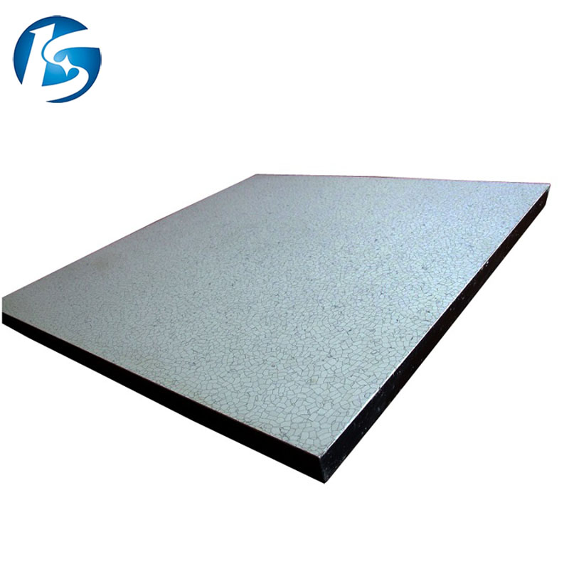 Latest style high quality homogeneous raised access floor tiles